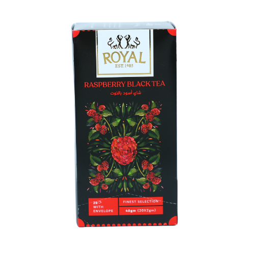 ROYAL RASPBERRY BLACK TEA 20*2GM