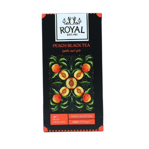 ROYAL PEACH BLACK TEA 20*2GM